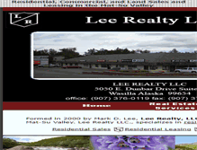 Tablet Screenshot of leerealtyllc.com